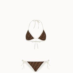 fendi white bikini